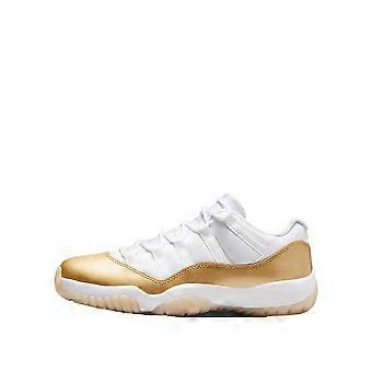 Nike Air Jordan 11 Retro Low White / Metallic Gold - Team Gold AH7860-102 Women's