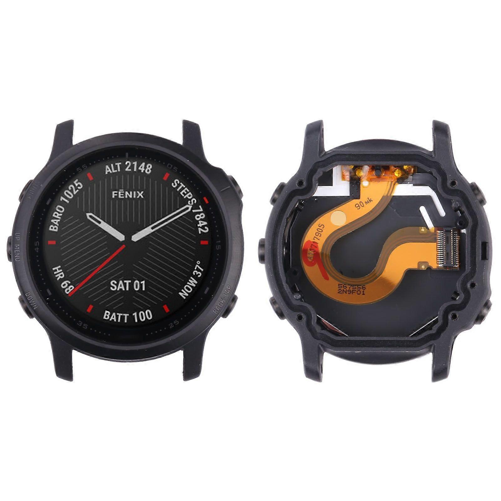 LCD Screen With Frame for Garmin Fenix 6S