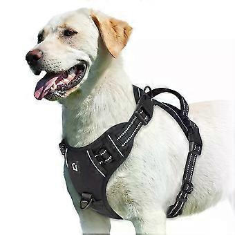 Dog Harness No Pull, Adjustable Soft Padded Pet Vest with Easy Control Handle