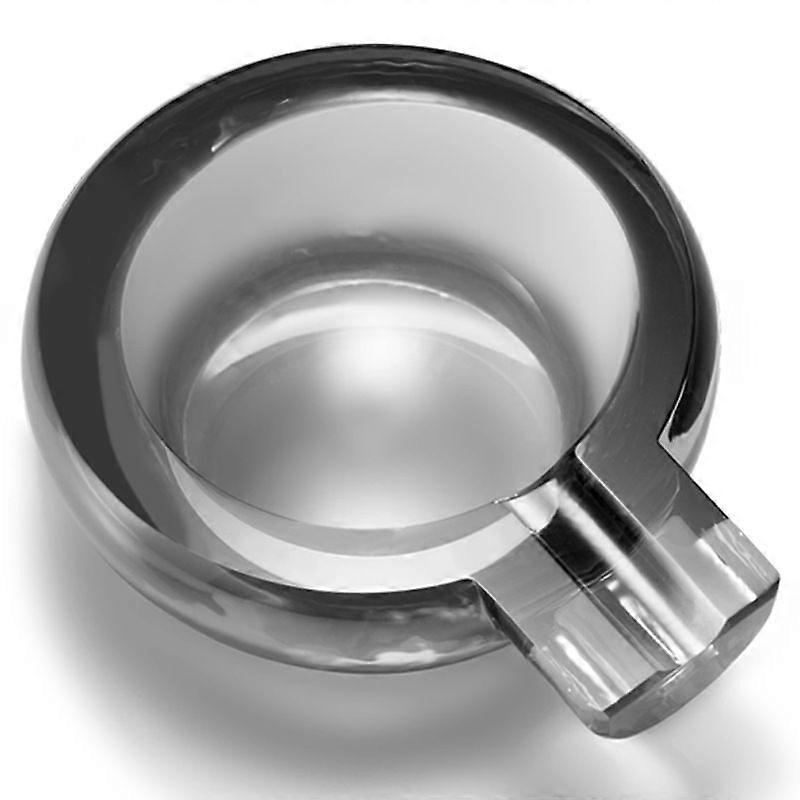 Cigarette Extinguisher With Large Diameter Ashtray For Cigars