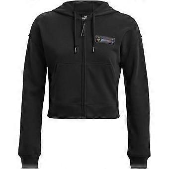 Under Armour Damen-Frottee-Kapuzenjacke mit durchgehendem Reißverschluss