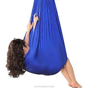 Oscillazione sensoriale Terapia interna Swing Use in adulti bambini e adolescenti 100 * 280CM blu