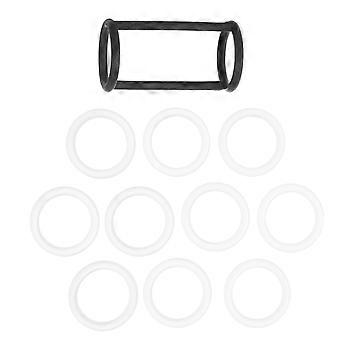 1 Set Ice Cream Machine Seal Ring: Round & I Shaped Silicone Gasket Leak-Proof Replacement Seal for Soft Serve Dispensers & Commercial Ice Cream Maker