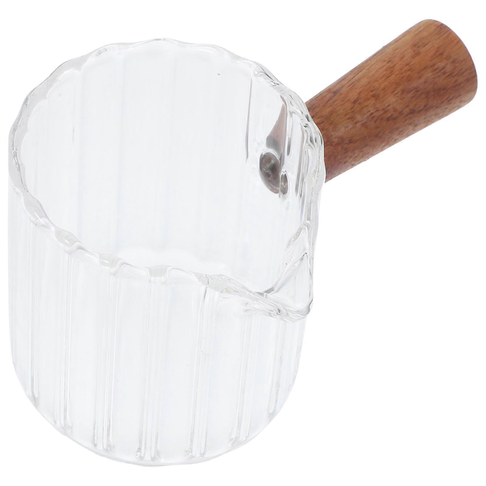 Espresso Measuring Cup Glass Pitcher for Multi-Function Use 4Pcs Assorted Color
