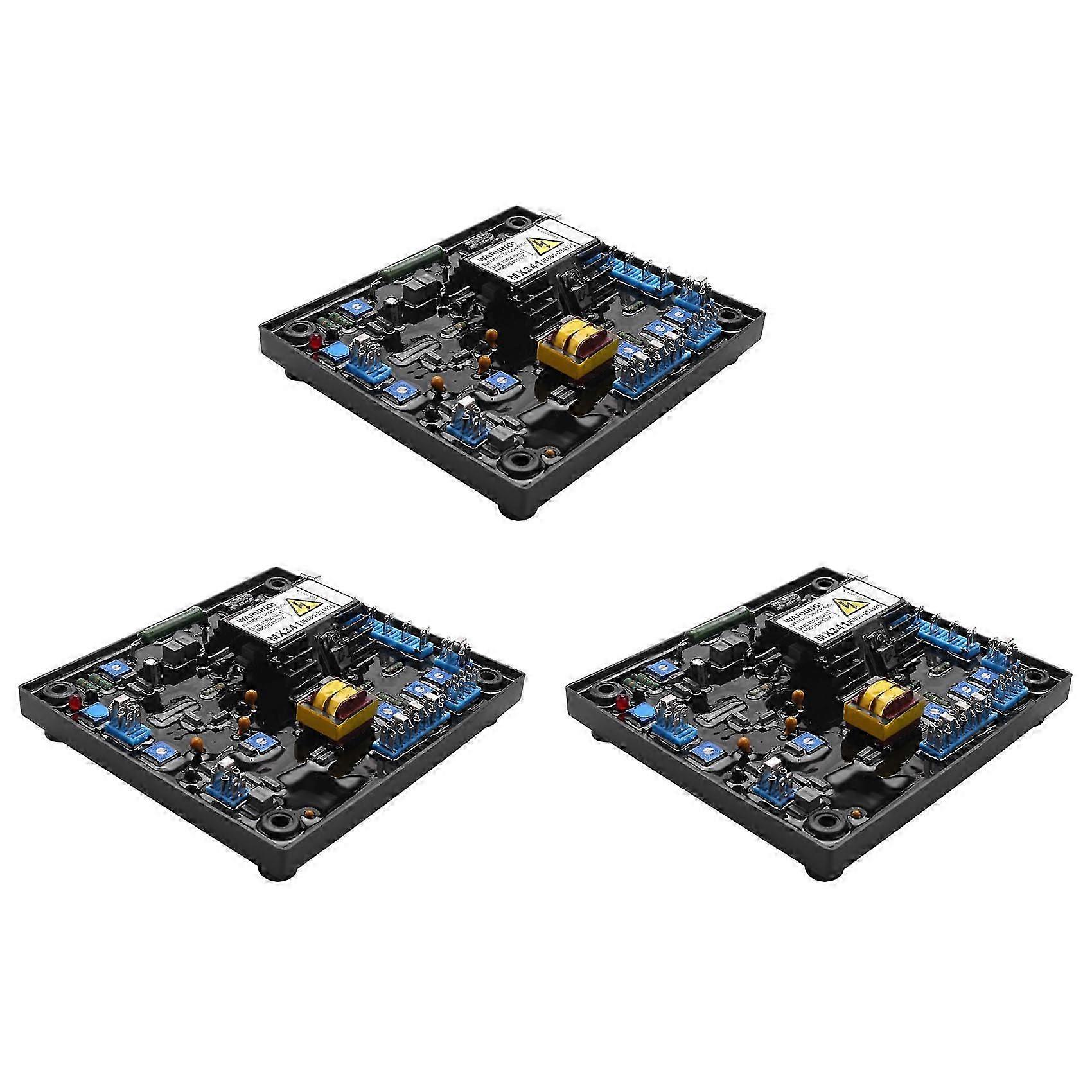 3X Avr Mx341 Two Phase Sensed Automatic Voltage Regulator compatible with Generator