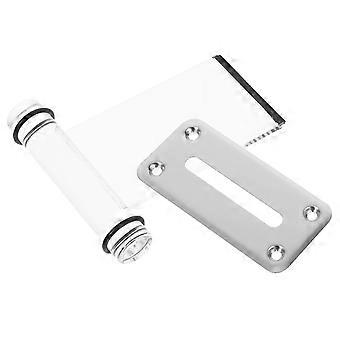 Silver Acrylic Money Paddle with Stainless Steel Bill Slot Compatible with Poker Game Set