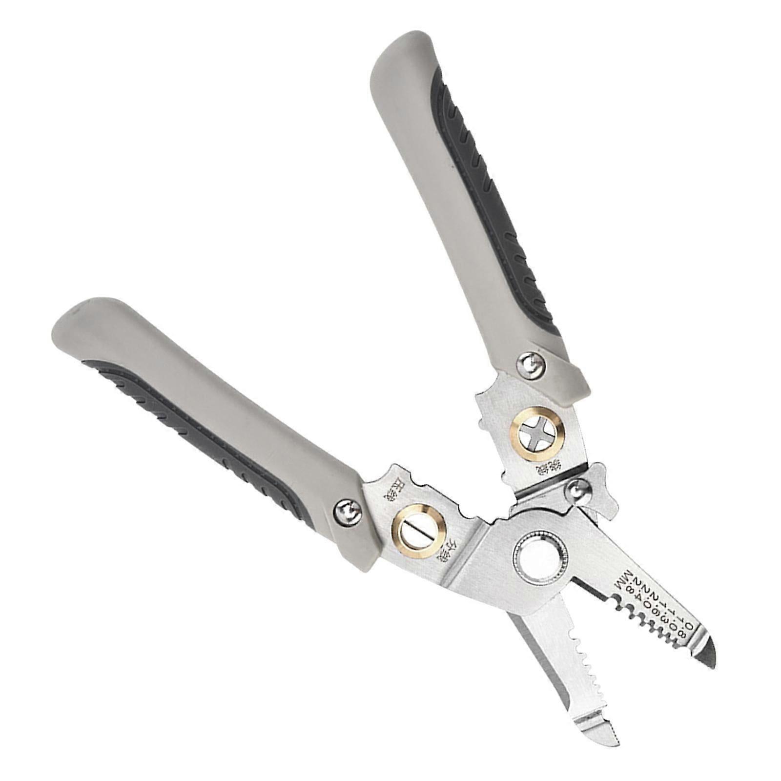 Multifunctional Wire Plier Strong Grip with Labor Saving Spring Design Durable