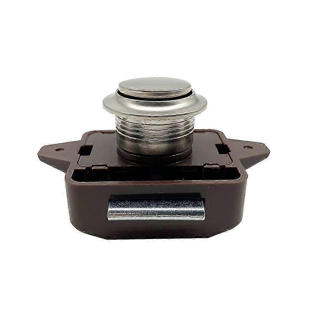 Cabinet Lock Catch Wide Application Easy Installation Button Catch Lock Push Button Lock
