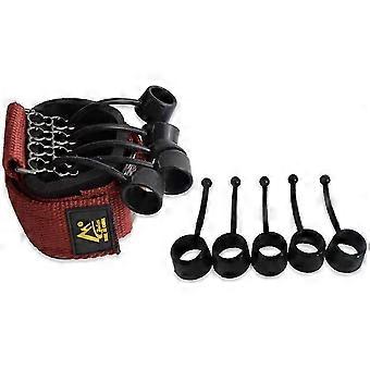 Finger Extender Exerciser Hand Therapy Finger Stretcher Trainer with Hand Resistance Band for Men Women