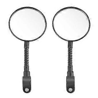 Sykkelspeil, justerbart for 2-2,2 cm styre, reflekterende, ABS-konstruksjon HY-26