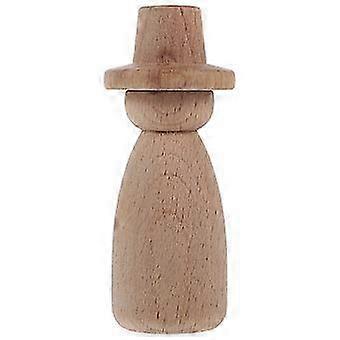 boneca fingir brinquedo em branco bonecas de madeira peg decoração de mesa