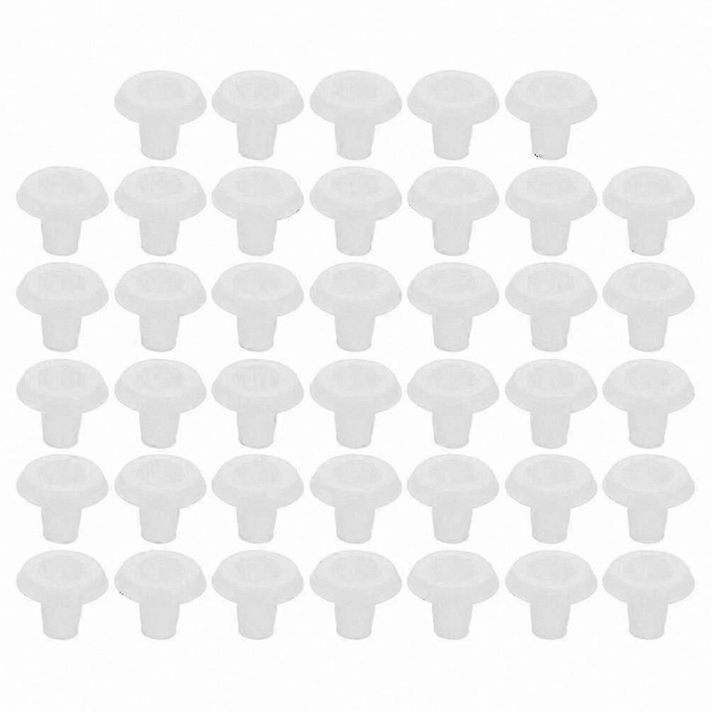 40 Pack Bottom Rail Button Plugs for Horizontal Blinds Replacement Parts