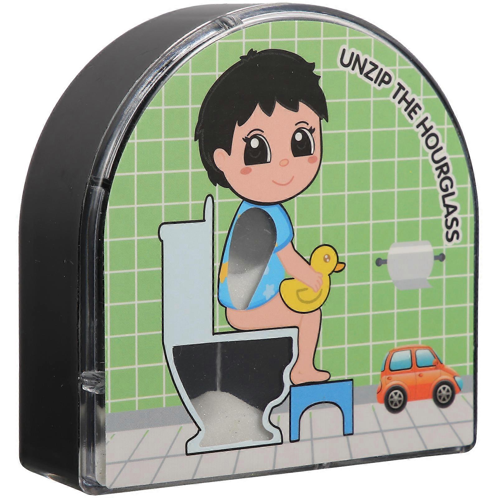 5 Minute Sand Timer Restroom Sand Clock Decorative Timer for Bathroom Use