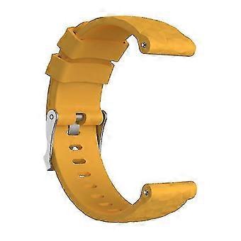 Bracelet de montre de rechange en silicone compatible avec le bracelet en titane et cuivre de la Suunto 9 Baro