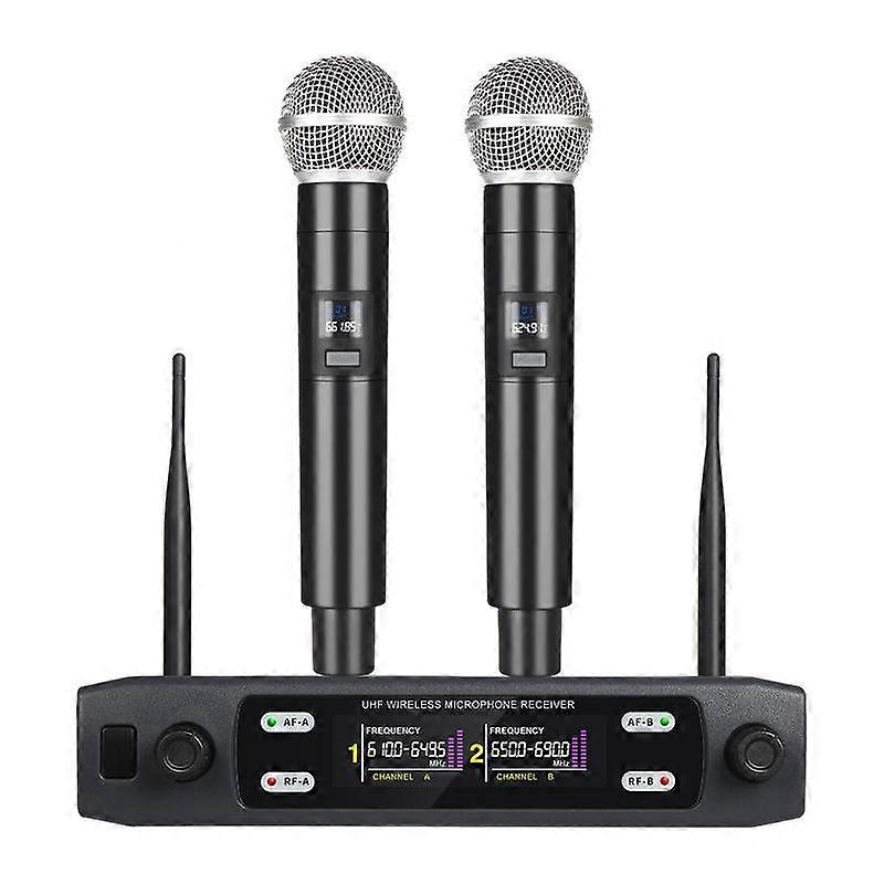 V8 1 to 2 Wireless Handheld Microphone