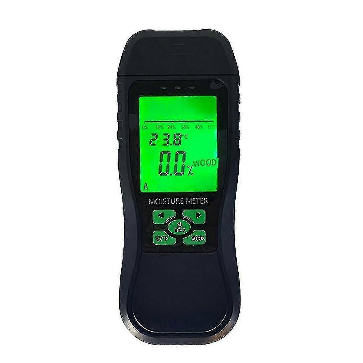 Concrete Moisture Meter, Wood Humidity Temperature Detection Tester