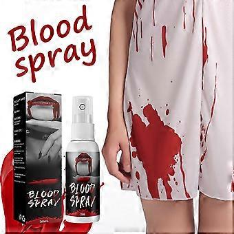 Halloween Blood Spray, Red Liquid Plasma Fake Blood Cosplay Film Television Makeup Props Blood Simulation Blood Decoration 30ml