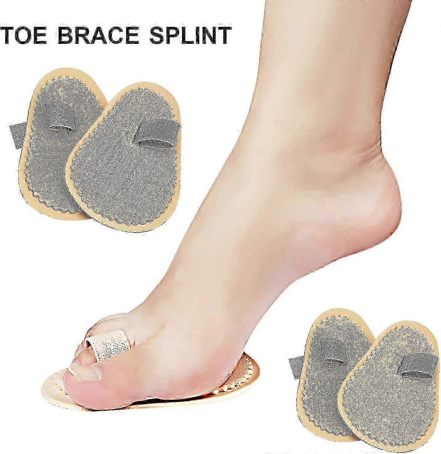 4 Pcs Toe Splint Hammer Toe Support for Hammer Toes Claw Toes (One Toe)