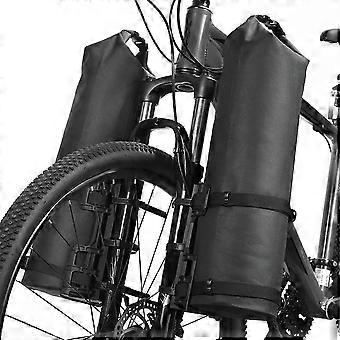 2 PCS Portable Waterproof Bike Fork Bag Mounting Seat Electric Scooter Bag Mount Base Bicycle Fron js