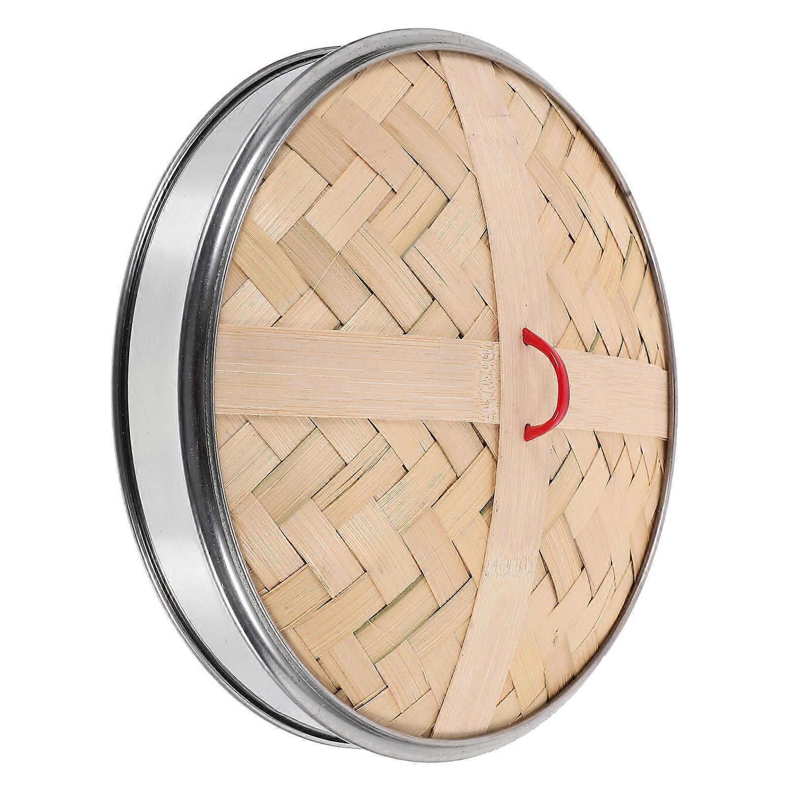 Bamboo Steamer Lid Replacement for Kitchen Use with Assorted Colors