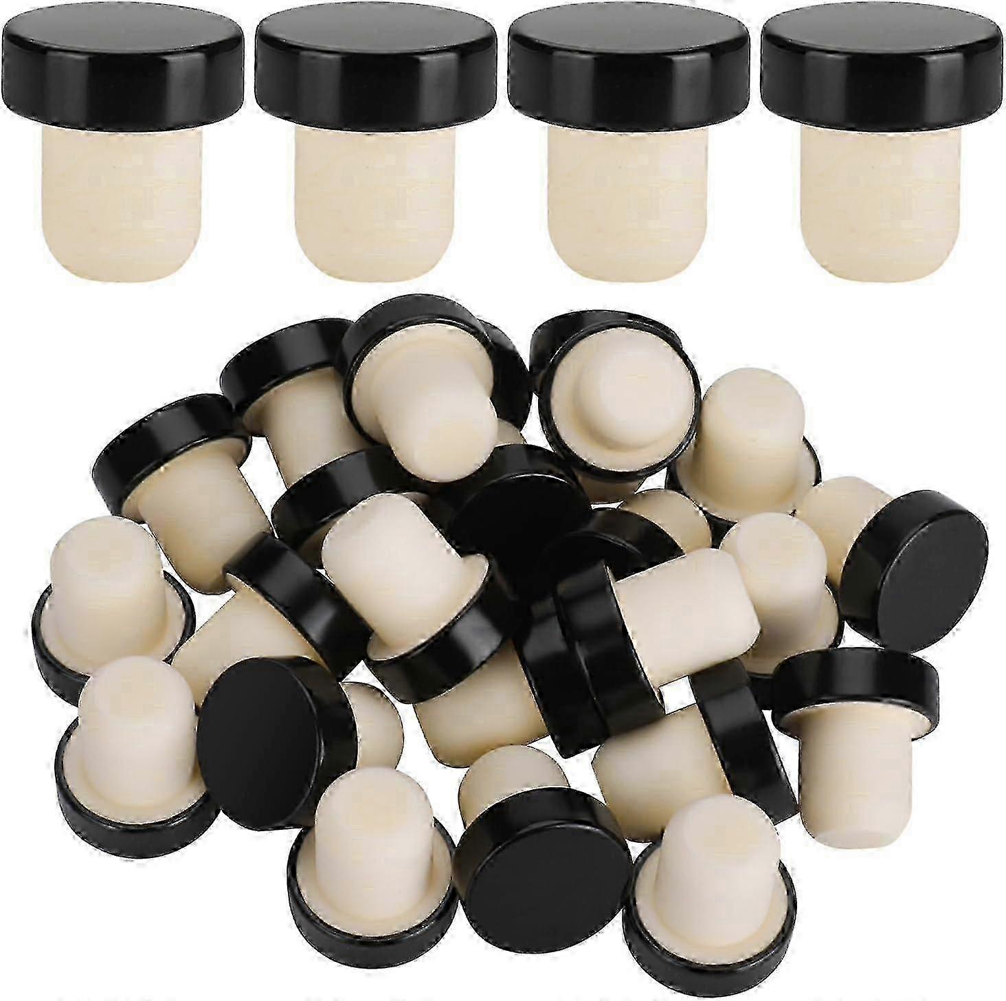 24pc Reusable T-Shape Wine Stopper