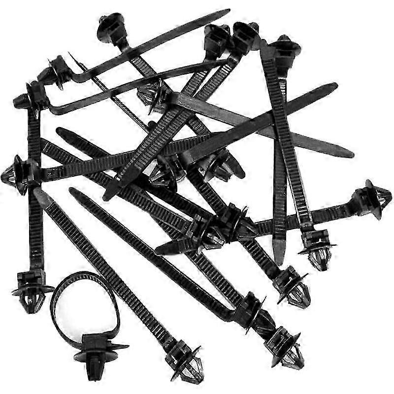 Black Nylon Car Wire Clamp Clips