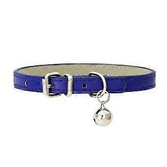 Verstelbare leren veiligheidshalsbanden met belletjes voor kittens, puppy's, kleine katten en honden.