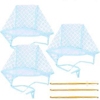 Salon Hair Cap Hair Dyeing Tools for 6Sets with Hook for Professional