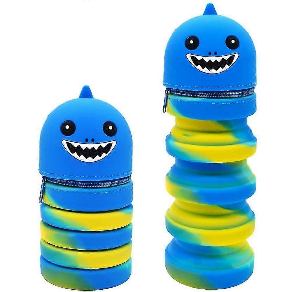Soft Silicone Telescopic Pencil Bag