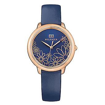 Tommy hilfiger leila 1781783 Quartz Analog Woman Watch with Cowhide Bracelet 1781783