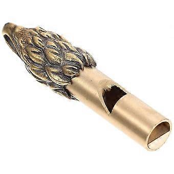 Referee Whistle Brass Whistle First Aid Whistle Mini Brass Pendant for Decor CSC-WHBYV