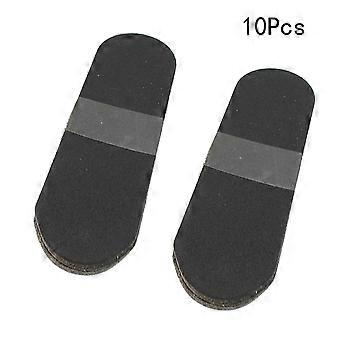 Black Remover Sandpaper for Foot Care 10Pcs Self-Adhesive Pedicure Accessories