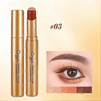 3-in-1 Lidschatten-Stift-Set, mit schimmernden und matten Farbtönen, langanhaltendes, gut verteilbares Augen-Make-up für den täglichen Gebrauch und als Geschenk.