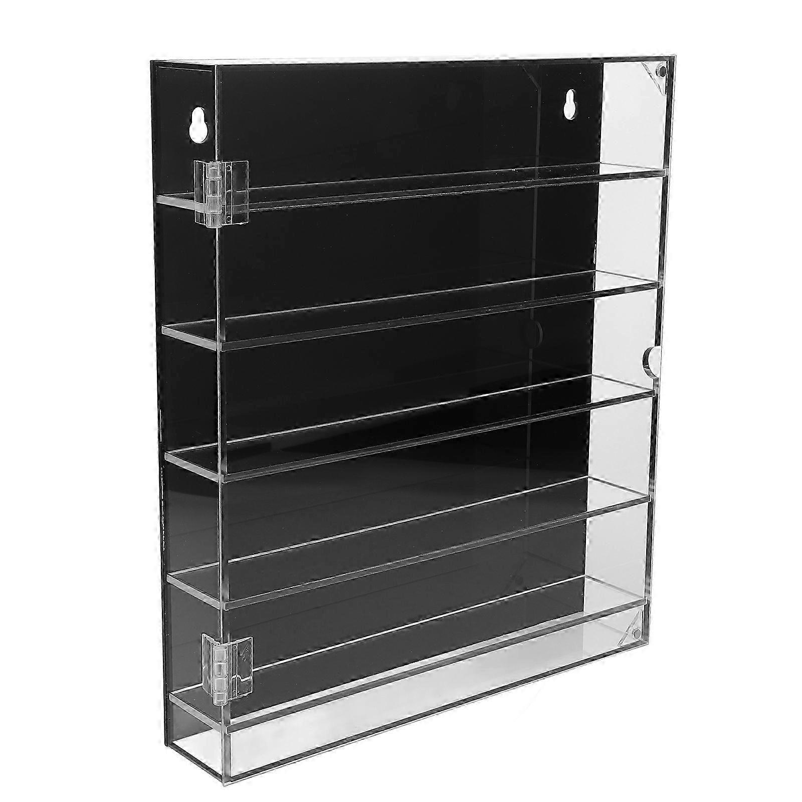 Acrylic Display Cabinet for Toy Car Models, Wall-Mountable & Tabletop Multi-Layer Storage Case