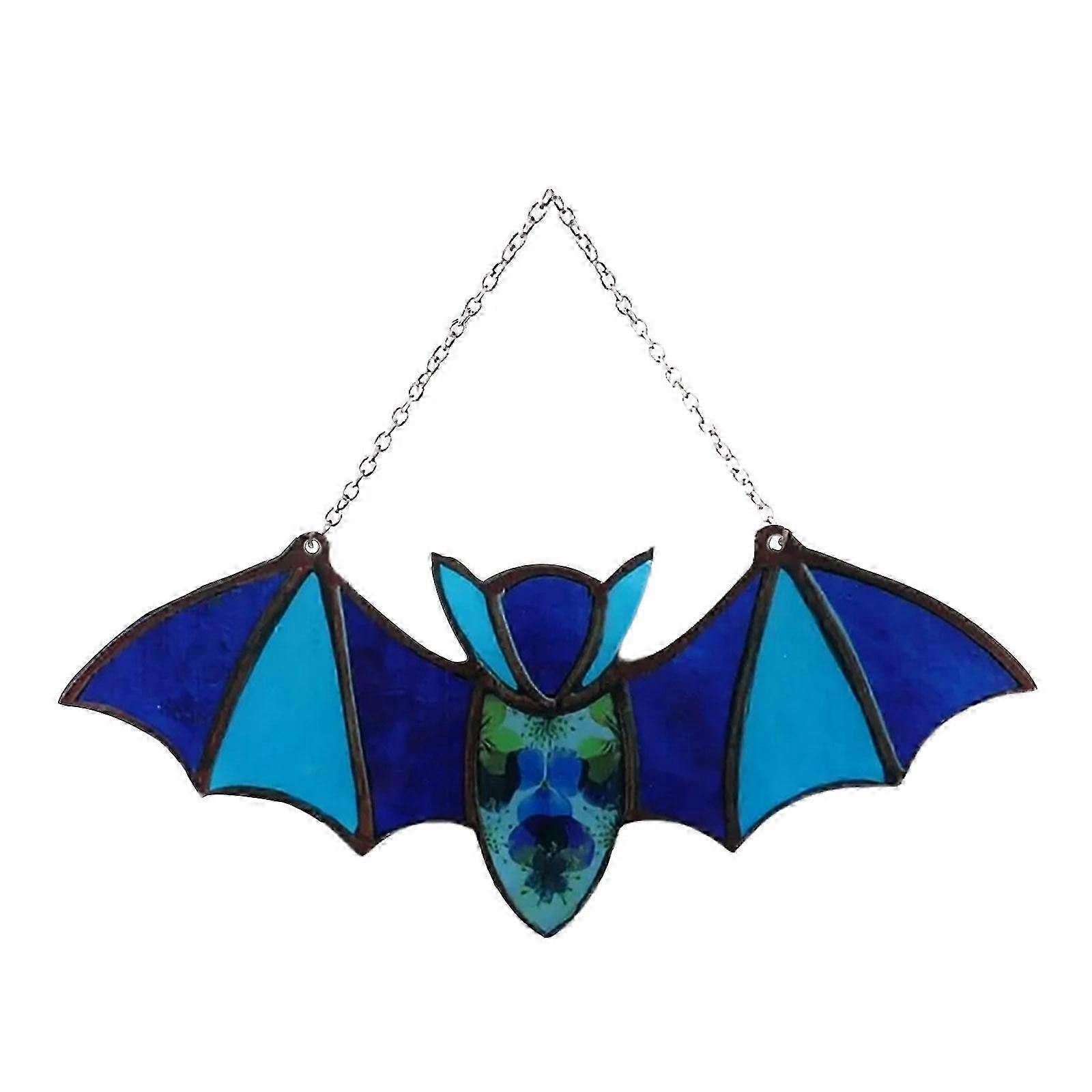 Colourful Bat Acrylic Suncatcher