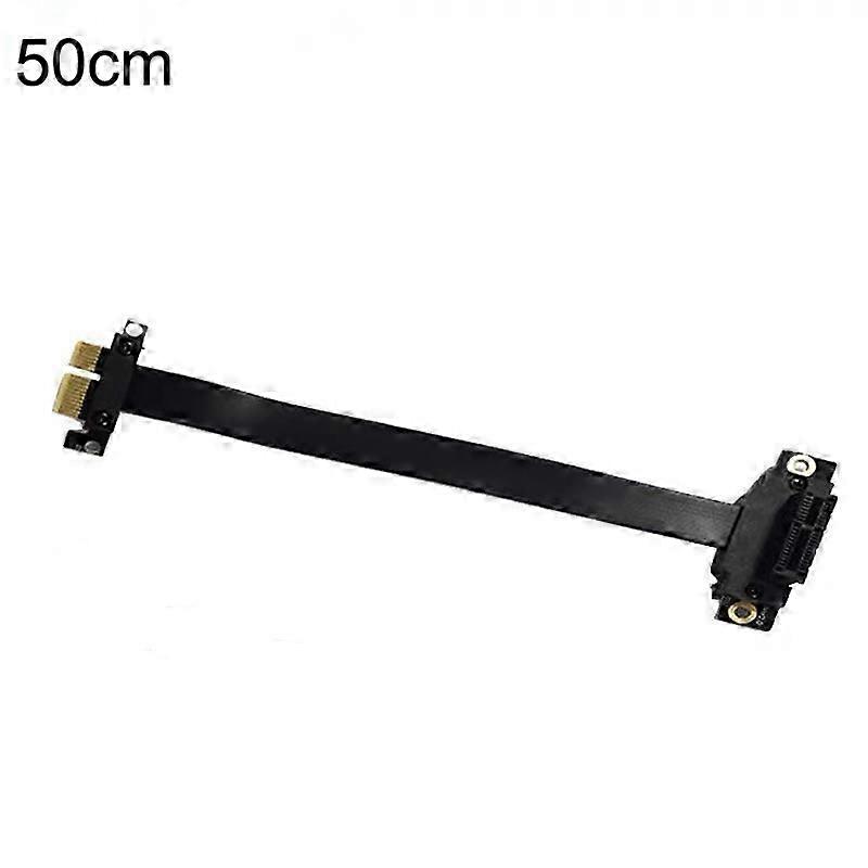 50cm PCIe 3.0 1X Angled Extension Cable