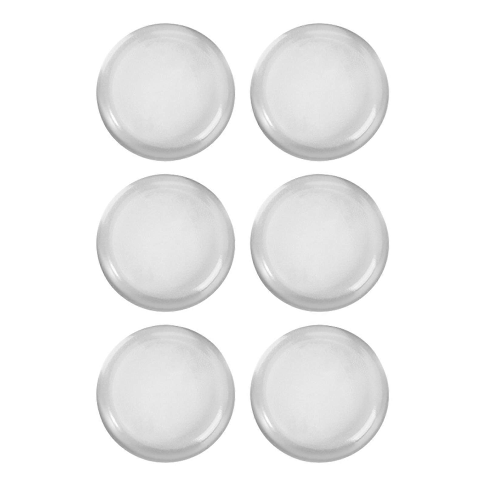 6 Pack Transparent Door Stoppers