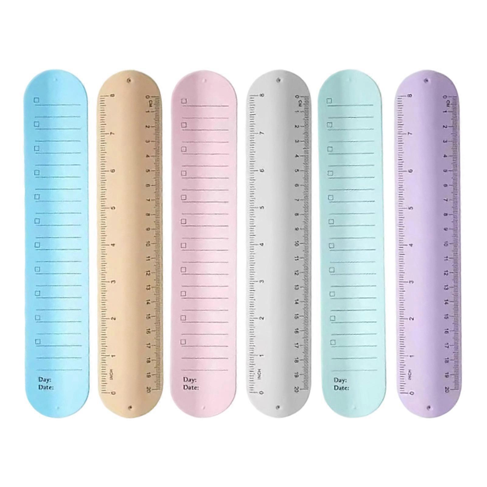 Slap Bracelets Writable Erasable Waterproof Task Reminder Nurses Students