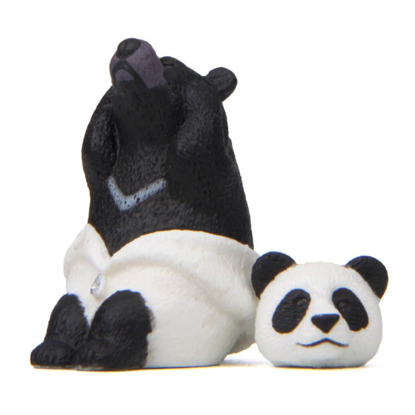 かわいい猫の犬のクマモデルおもちゃの装飾品ミニチュア風景コレクション用品