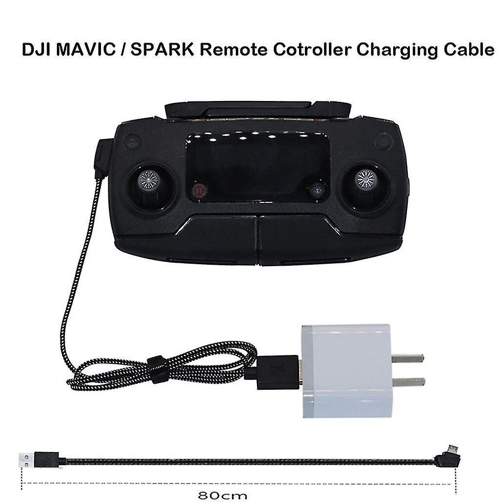 Fast Charging Charger Usb Cable Nylon Line Connect Port For Dji Mavic