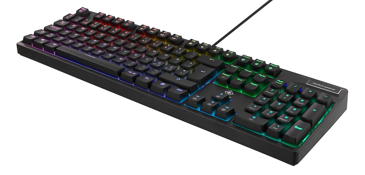 DELTACO GAMING GAM-028 Klawiatura mechaniczna z RGB