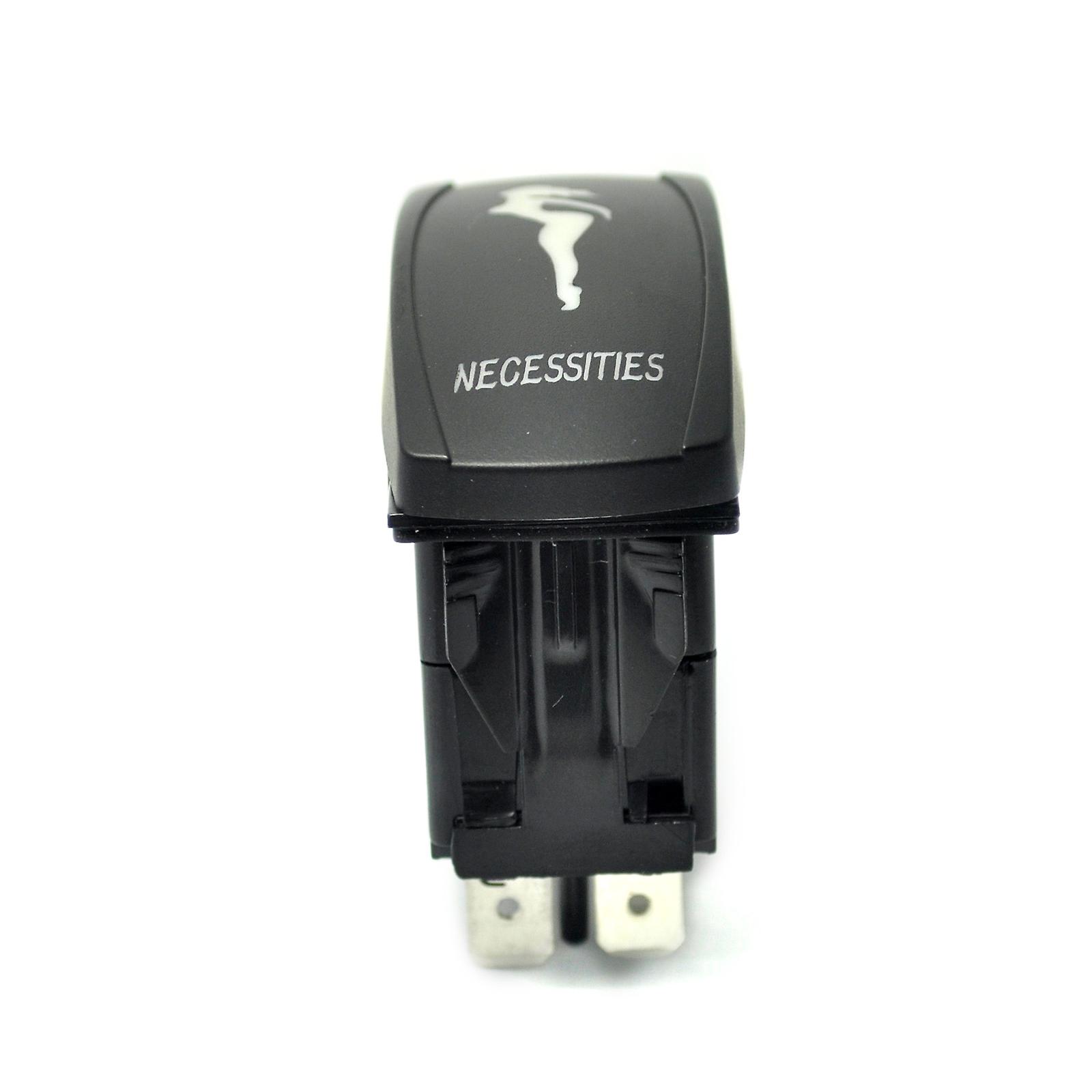 New ON/OFF 5Pin Switch Green LED Necessities Car Boat Truck Bar Rocker ...