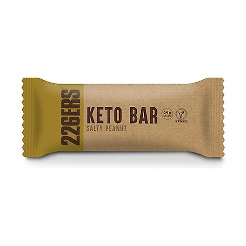 Keto bar salted peanuts 1 bar of 45g