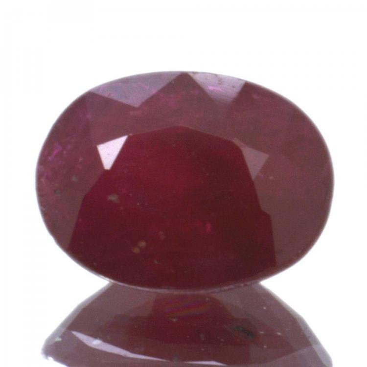 1,60ct Ruby Oval Cut awo46