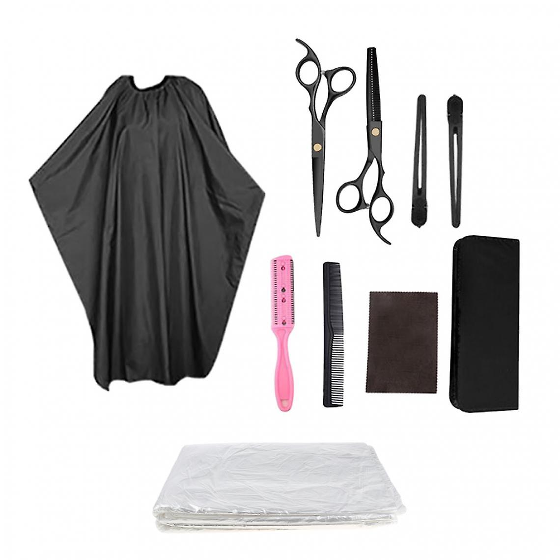 Professional Salon Hair Cutting Scissors Set Thinner Razor Barber Scissors