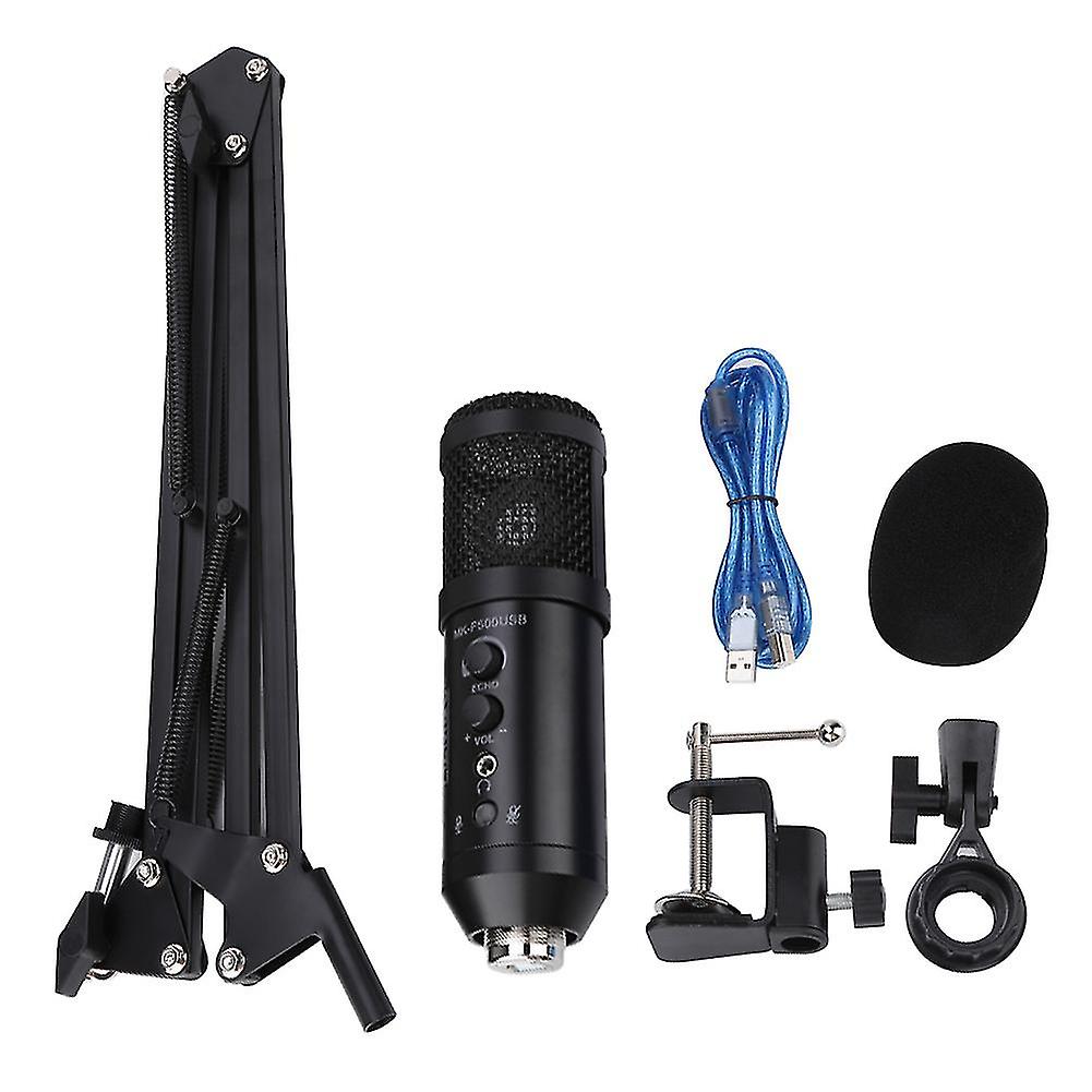 Reverberation Condenser Microphone For Notebook Desktop Computer Audio Vocal Recording