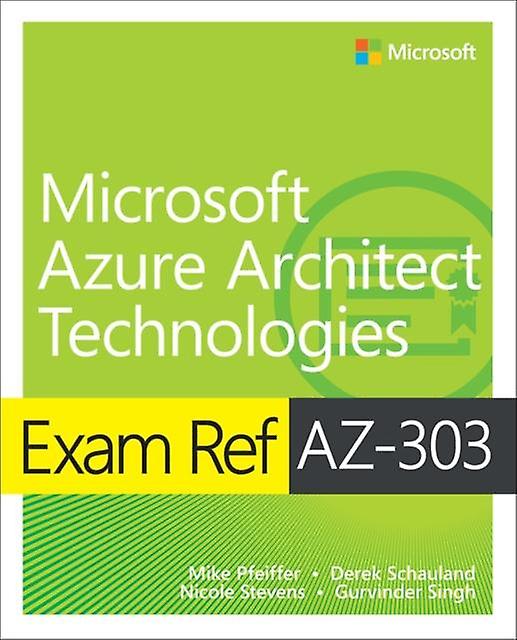 Examen Ref Az303 Microsoft Azure Architect Technologieën door Gurvinder Singh Paperback Boek