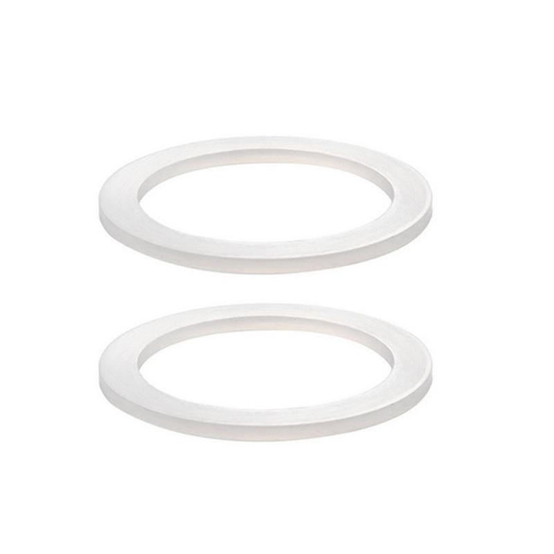 2Pcs Silicone Sealing Ring Spacer Coffee Accessories Replacement for Moka Pot