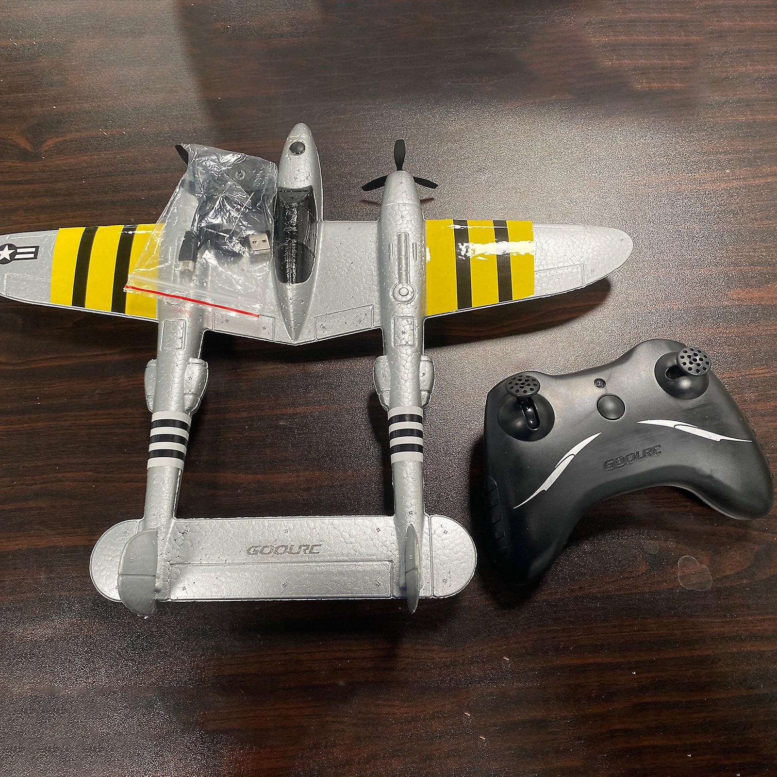 Rc Flygplan 2.4ghz 2ch P38 Rc Flygplan Flygplan Epp Flyg Leksaker