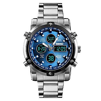SKMEI 1389 30m wasserdichte Armbanduhr mit großem Zifferblatt